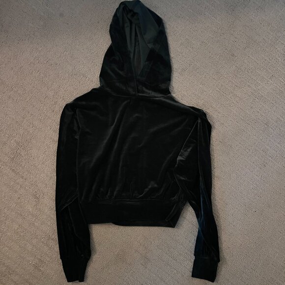 Express Velvet Banded Bottom Hoodie - NWT 🤩 - Picture 7 of 9